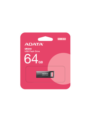 64GB USB UR340 ADATA BLACK