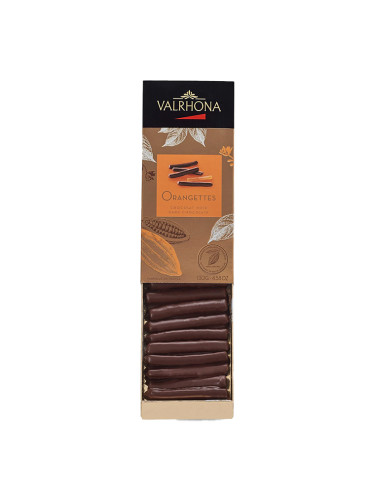 Френски шоколадови бонбони Валрона Балотин портокал