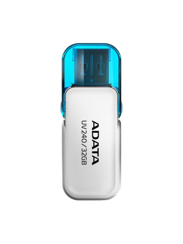 Памет ADATA UV240 32GB USB 2.0 White