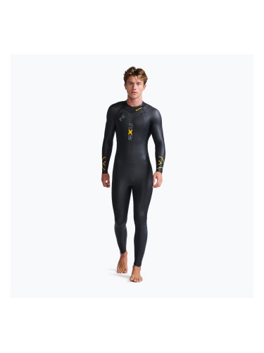 Мъжки костюм за триатлон 2XU Propel:1 black/ambition MW4991C
