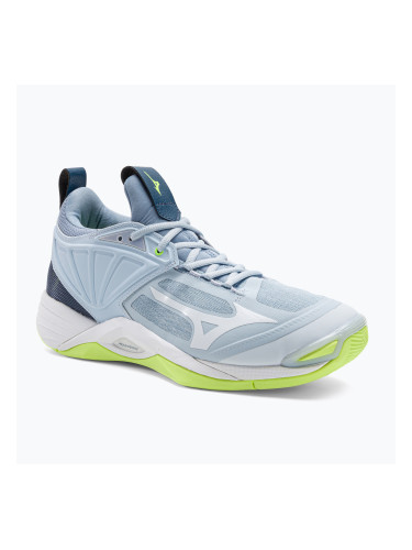Мъжки обувки за волейбол Mizuno Wave Momentum 2 heather/white/neo lime
