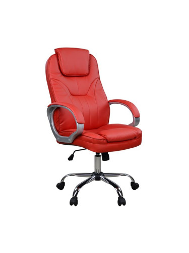 Мениджърски стол червен цвят