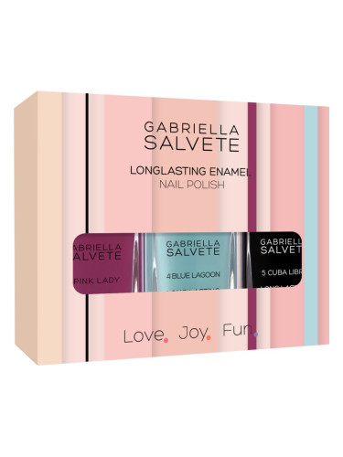 Gabriella Salvete Longlasting Enamel подаръчен комплект (за нокти)