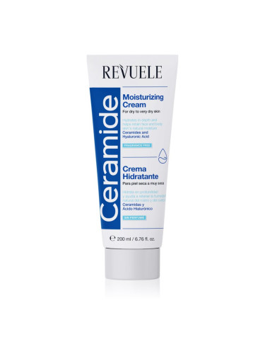 Revuele Ceramide Moisturizing Cream хидратиращ крем за лице и тяло за суха или много суха кожа 200 мл.