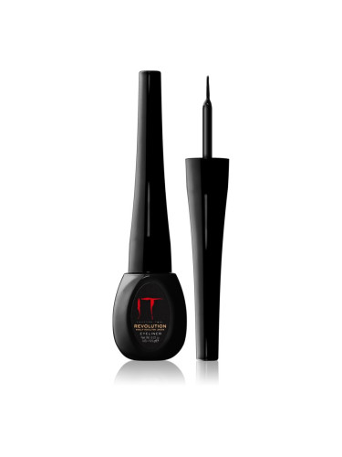 Makeup Revolution X IT течни очни линии цвят Aren't You Going To Say Hello (Black) 6,5 гр.
