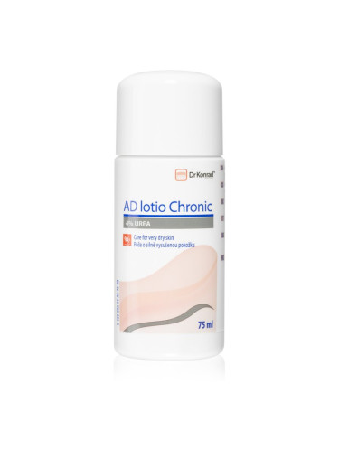 Dr Konrad AD lotio® Chronic тоалетно мляко за тяло за суха или много суха кожа 4% Urea 75 мл.