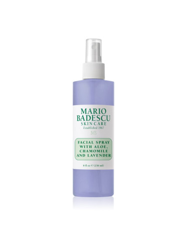 Mario Badescu Facial Spray with Aloe, Chamomile and Lavender мъгла за лице с успокояващ ефект 236 мл.