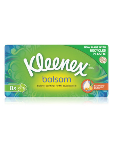 Kleenex Balsam BalmCare хартиени кърпички 8x9 бр.