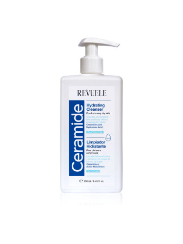 Revuele Ceramide Hydrating Cleanser измиващ гел за лице и тяло за суха или много суха кожа 250 мл.