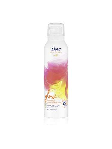 Dove Bath Therapy Glow душ пяна Blood Orange & Rhubarb 200 мл.
