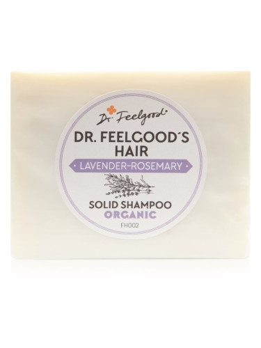Dr. Feelgood Lavender & Rosemary органичен твърд шампоан 100 гр.