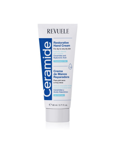 Revuele Ceramide Restorative Hand Cream хидратиращ крем за ръце 80 мл.