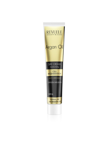 Revuele Argan Oil Day Cream регенериращ дневен крем за лице SPF 15 50 мл.