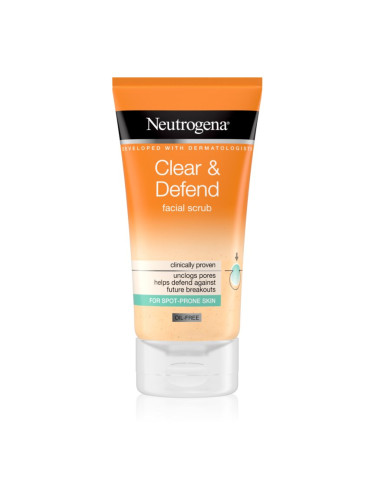 Neutrogena Clear & Defend пилинг 150 мл.