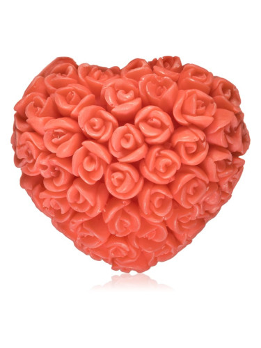 LaQ Happy Soaps Red Heart With Roses твърд сапун 40 гр.
