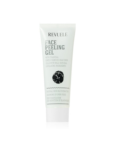 Revuele Face Peeling Gel Charcoal почистващ пилинг с активен въглен 80 мл.