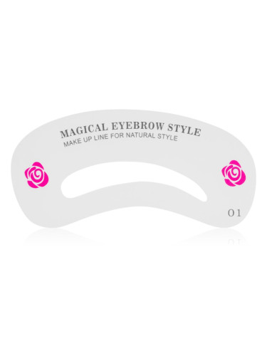 Lash Brow Eyebrow Stencil шаблони за вежди 24 бр.