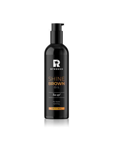 ByRokko Shine Brown Tan Up! продукт за ускоряване и удължаване ефекта на загар 150 мл.