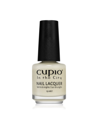 Cupio In The City лак за нокти цвят French Milky White 15 мл.