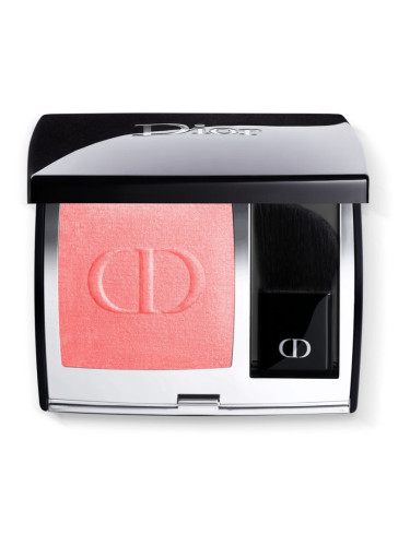 DIOR Rouge Blush компактен руж с четка и огледалце цвят 028 Actrice (Satin) 6,7 гр.