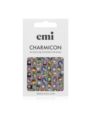 emi Charmicon Emoji Стикери за нокти 3D #203 1 бр.