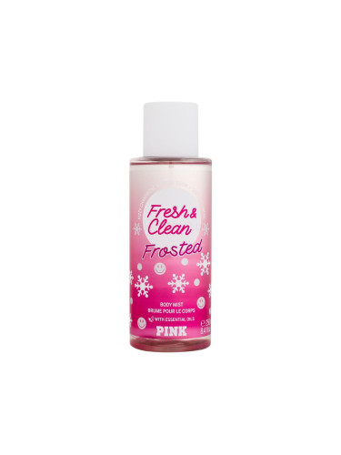 Victoria´s Secret Pink Fresh & Clean Frosted Спрей за тяло за жени 250 ml