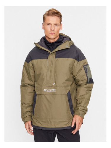 Columbia Анорак Challenger™ Pullover 169843 Зелен Regular Fit