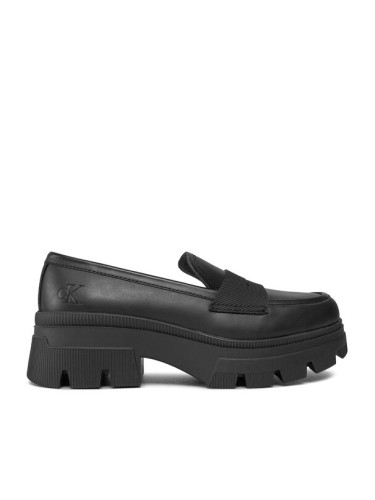 Calvin Klein Jeans лоуфъри с дебела подметка Chunky Combat Loafer Wn YW0YW01120 Черен