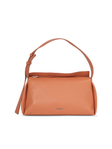 Calvin Klein Дамска чанта Elevated Soft Shoulder Bag Sm K60K610756 Кафяв