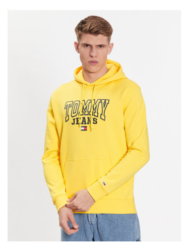 Tommy Jeans Суитшърт Entry Graphic DM0DM16792 Жълт Regular Fit