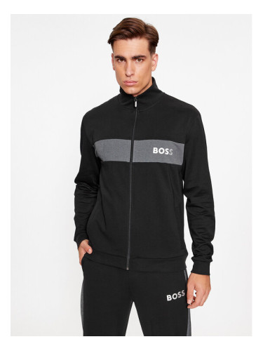 Boss Суитшърт Tracksuit Jacket 50503040 Черен Regular Fit