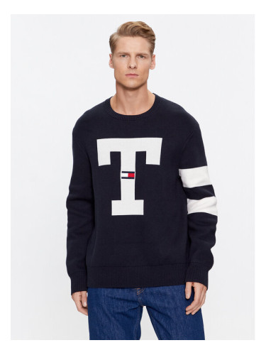 Tommy Jeans Суитшърт DM0DM16787 Тъмносин Oversize