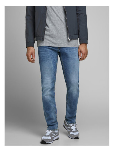 Jack&Jones Дънки Tim 12146866 Син Slim Fit