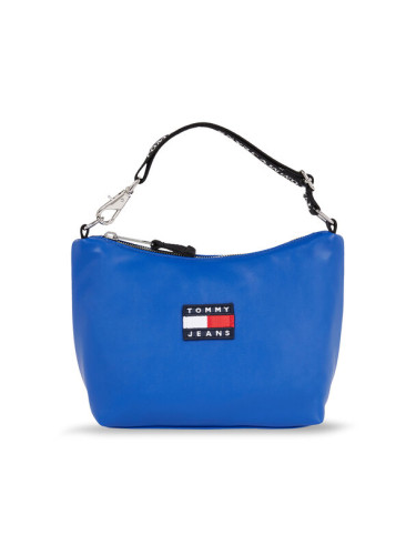 Tommy Jeans Дамска чанта Tjw Heritage Shoulder Bag AW0AW15409 Син