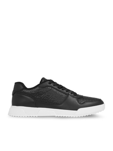 Calvin Klein Сникърси Low Top Lace Up Mono HM0HM01192 Черен