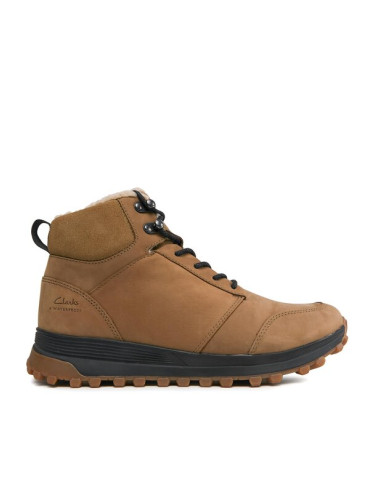 Clarks Туристически oбувки Atl Trek Up Wp 261735507 Бежов