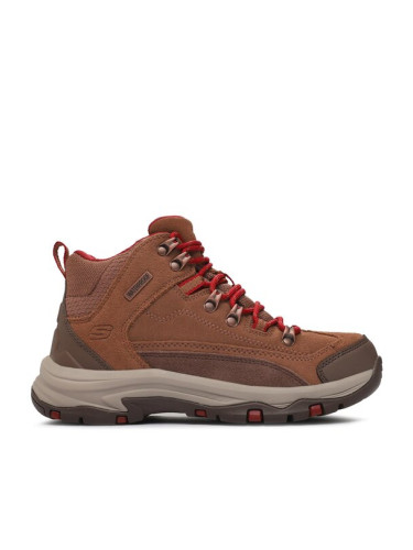 Skechers Туристически oбувки Trego Alpine Trail 167004/BRN Кафяв