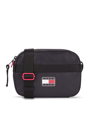 Tommy Jeans Дамска чанта Tjw Black Ink Camera AW0AW15424 Черен