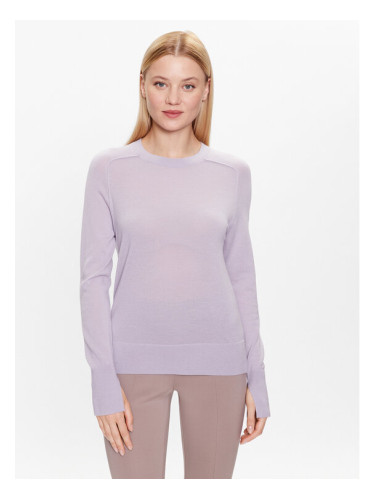 Calvin Klein Пуловер K20K205777 Виолетов Regular Fit