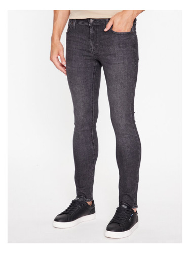 Jack&Jones Дънки 12244277 Сив Skinny Fit