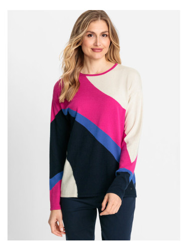 Olsen Пуловер 11004143 Цветен Regular Fit