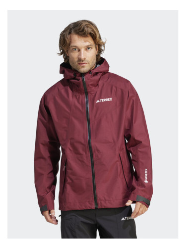 adidas Outdoor яке Terrex Xperior GORE-TEX Paclite Rain IB4259 Червен Regular Fit