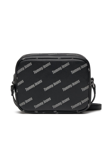 Tommy Jeans Дамска чанта Tjw Must Camera Bag Aov Print AW0AW15645 Черен