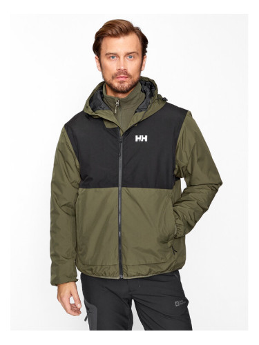 Helly Hansen Яке за дъжд Ervik Ins 53983 Каки Regular Fit