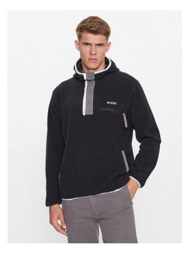 Columbia Полар Helvetia™ Hoodie Черен Regular Fit