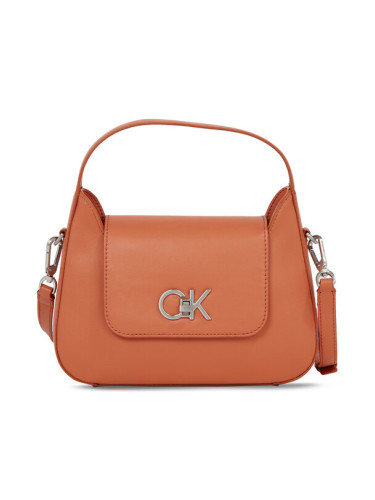 Calvin Klein Дамска чанта Re-Lock Crossbody W/Flap Sm K60K610770 Кафяв