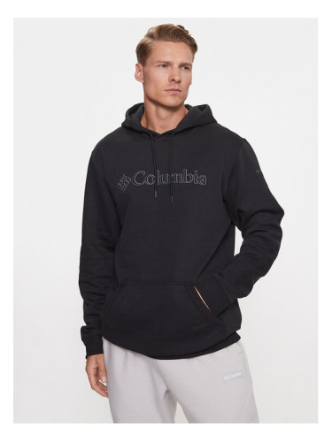 Columbia Суитшърт CSC Basic Logo™ II Hoodie Черен Regular Fit