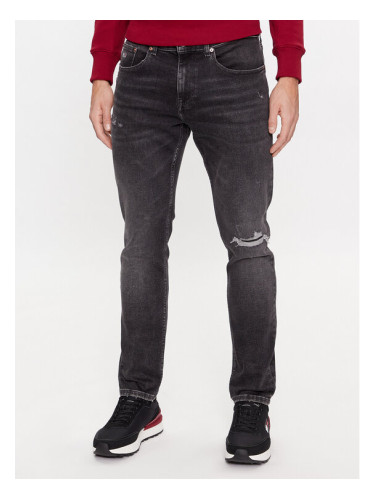 Tommy Jeans Дънки Austin DM0DM17420 Сив Slim Fit