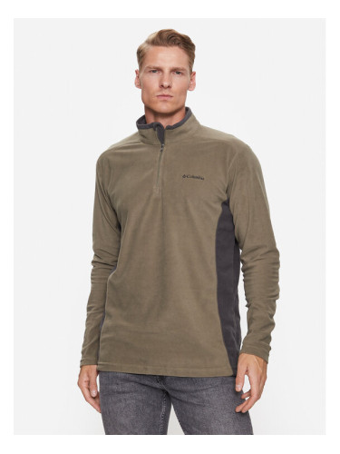 Columbia Полар Klamath Range™ II Half Zip Зелен Regular Fit