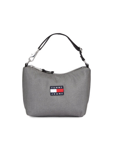 Tommy Jeans Дамска чанта Tjw Party Shoulder Bag AW0AW16068 Сребрист